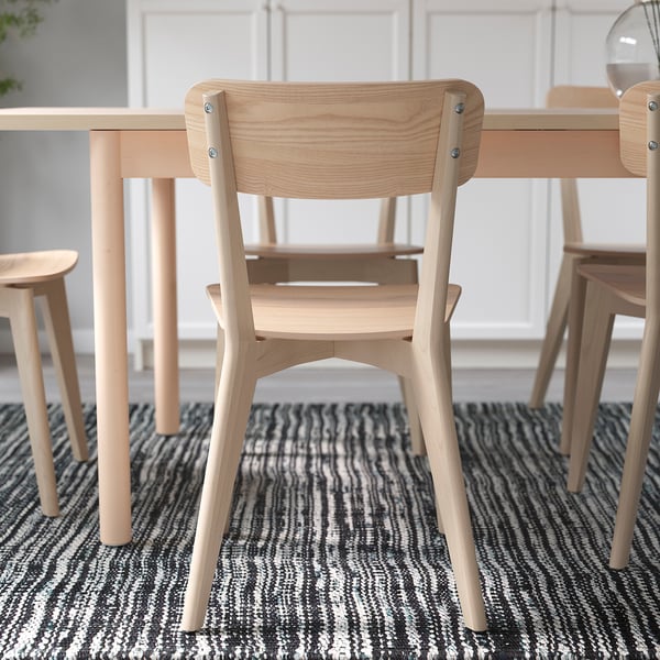 LISABO chair, ash, 46x80x51 cm