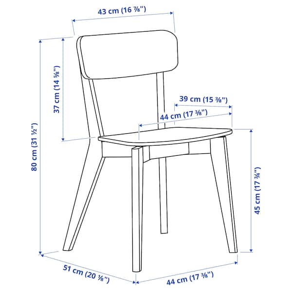 LISABO - Chair, black