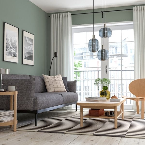 Ikea LISTERBY - Coffee table, oak veneer, 140x60 cm