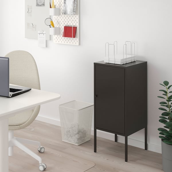 LIXHULT cabinet, metal/anthracite, 35x60 cm