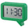 LJUNGPIPARE clock/timer, green, 8x7 cm
