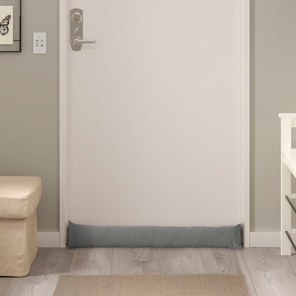 LJUNGSNÄRJA draft stopper, dark grey, 85 cm