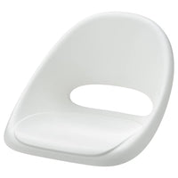 LOBERGET seat shell for junior chair, white, 43x34x41 cm