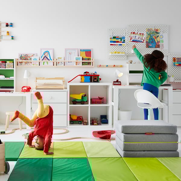 LOBERGET / SIBBEN - Children's desk chair, white