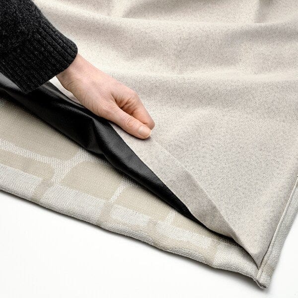 Ikea LÖNNSTÄVMAL - Blackout blind, 2 sheets, beige, , 145x300 cm