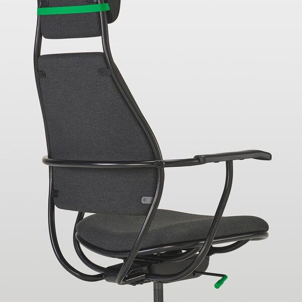 Ikea LÖPARBANA - Gaming Chair, Vissle Dark Gray