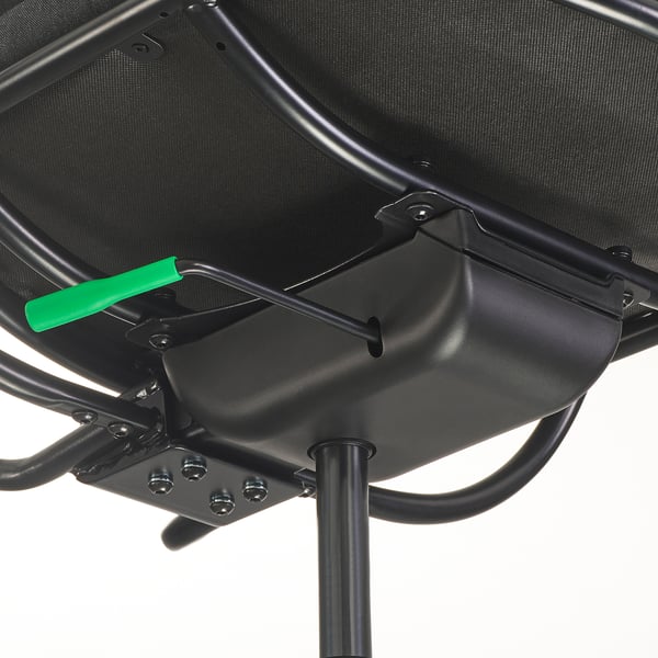 LÖPARBANA gaming chair, Vissle dark grey, 66 cm