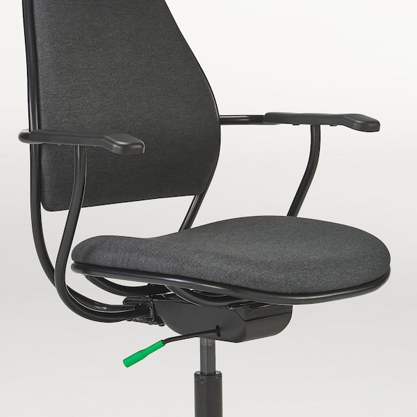 LÖPARBANA - Gaming Chair, Vissle Dark Gray