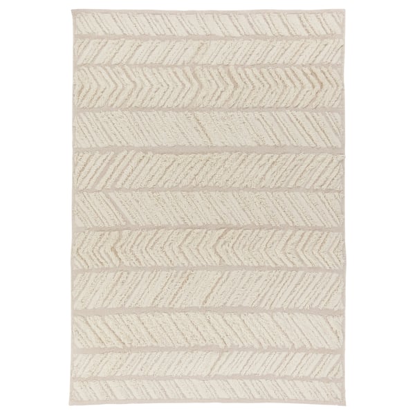 LOKALGATA rug, flatwoven, beige