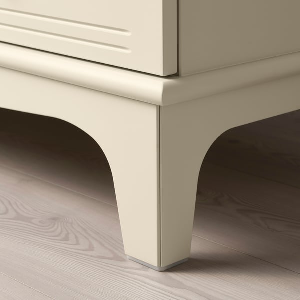LOMMARP cabinet, light beige, 102x101 cm
