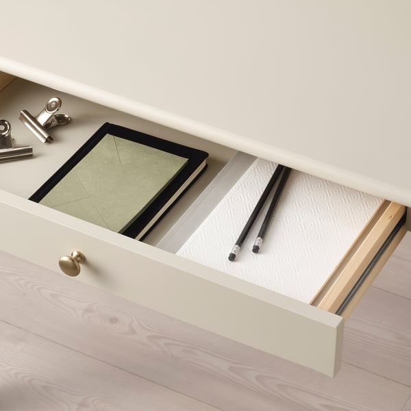 LOMMARP - LOMMARP Desk, light beige, 90x54 cm