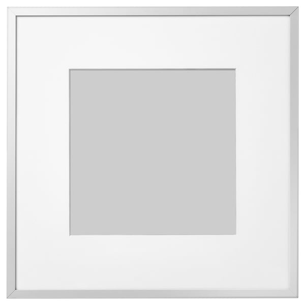LOMVIKEN frame, aluminium, 32x32 cm