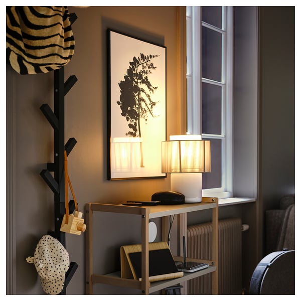 LOMVIKEN frame, black, 50x70 cm