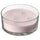 LOTSFÅGEL scented candle in glass, 3 wicks, Pink flowers pale pink, 25 hr