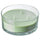 LOTSFÅGEL scented candle in glass, 3 wicks, Apple light green, 25 hr