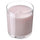 LOTSFÅGEL scented candle in glass, Pink flowers pale pink, 40 hr