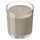 LOTSFÅGEL scented candle in glass, Sandalwood & patchouli brown, 40 hr
