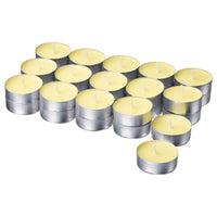 LOTSFÅGEL scented tealight, Citrus flower light yellow, 3.5 hr, 30 pack
