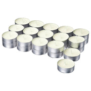 LOTSFÅGEL scented tealight, Vanilla pale beige, 3.5 hr, 30 pack