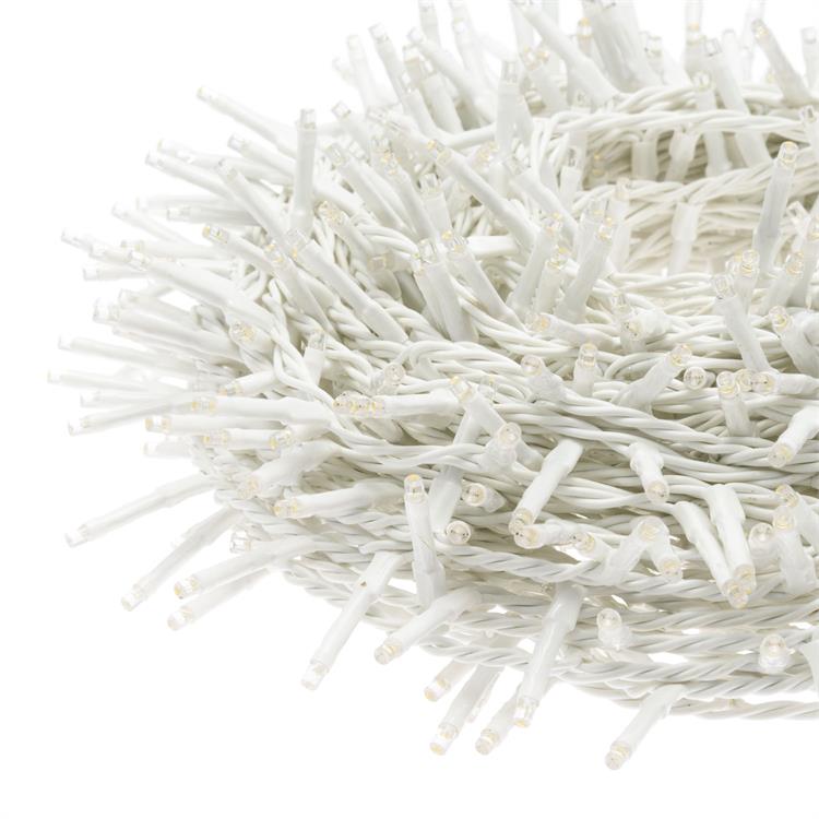 luminous chain 1000 miniled traditional white cable h30.5 4mt