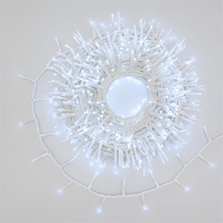 luminous chain 1000 miniled ice white cable h30.5 4mt