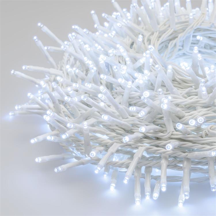 luminous chain 1000 miniled ice white cable h30.5 4mt