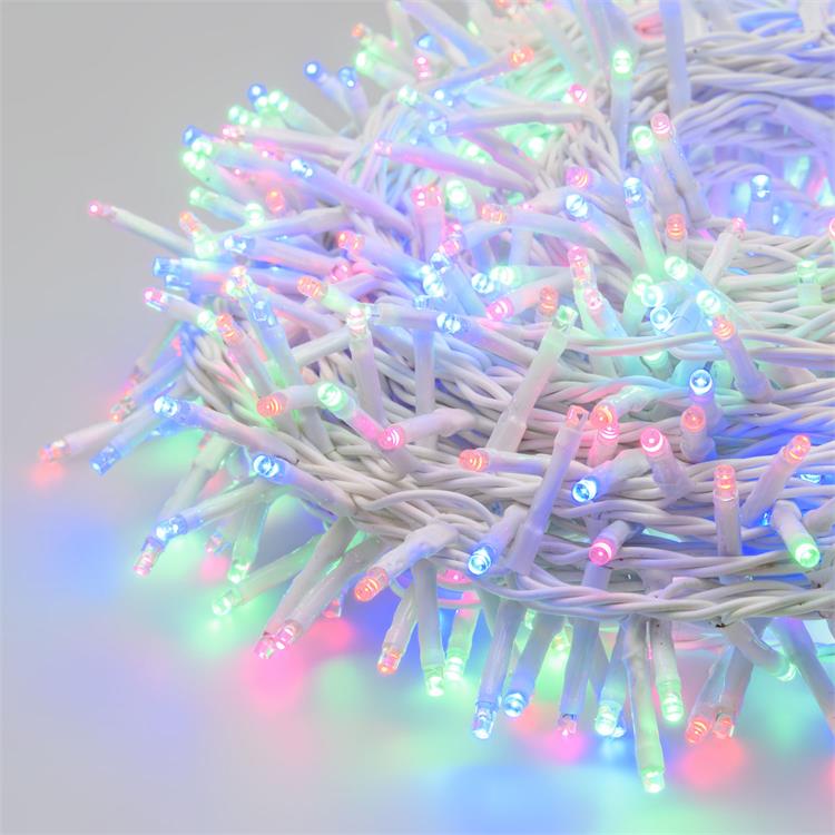 LUMINOUS CHAIN 1000 MINILED WHITE MULTIFLUO CABLE H30.5 4MT