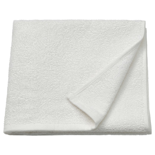 LUDDVIAL - Bath towel, white, 55x120 cm