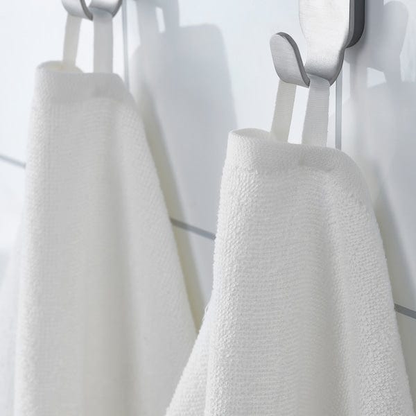 Ikea LUDDVIAL - Bath towel, white, 55x120 cm