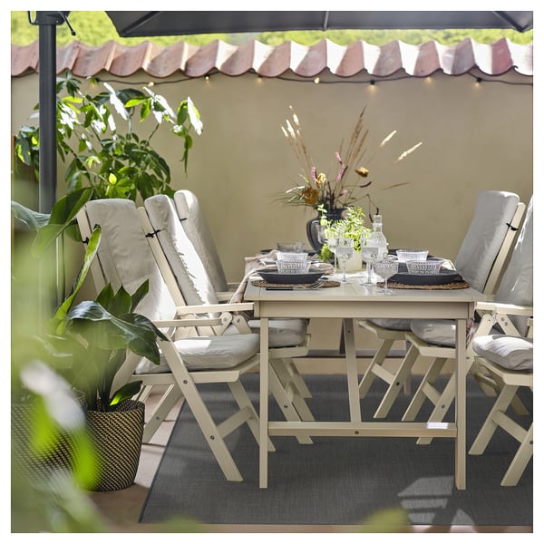 LUFTFARTYG rug flatwoven, in/outdoor, black/stripe, 200x300 cm