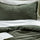 LUKTVICKER comforter set, green, 150x200/50x80 cm