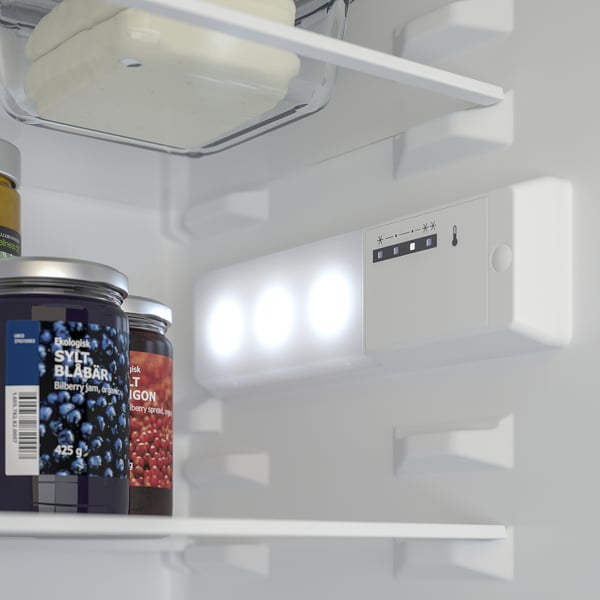 LUMNÄS fridge, IKEA 500 integrated, 205 l