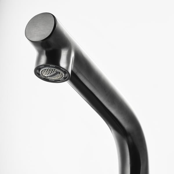 LUNDSKÄR - Washbasin mixer, black