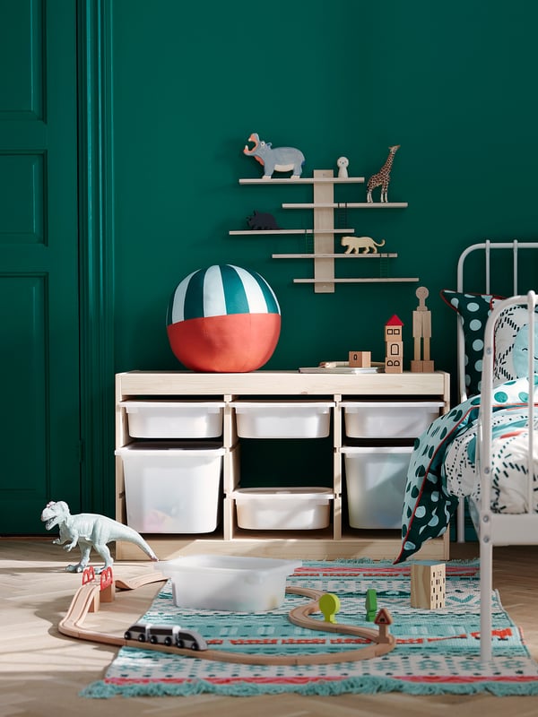 LUSTIGT wall shelf, 37x37 cm