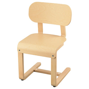 LYCKAN chair, birch veneer, 45x83x51 cm