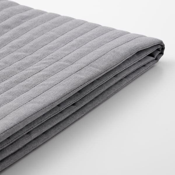 LYCKSELE Cover for 2-seat sofa-bed, Knisa light grey ,