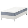 LYNGÖR divan bed, Vesteröy firm/light blue white, 90x200 cm