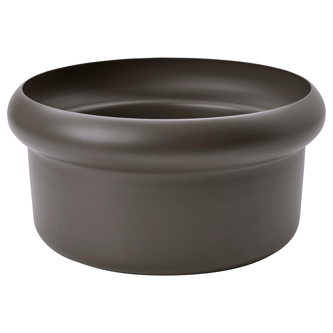 MÅBÄRSBUSKE plant pot, outdoor dark beige, 44 cm