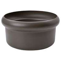 MÅBÄRSBUSKE plant pot, outdoor dark beige, 44 cm