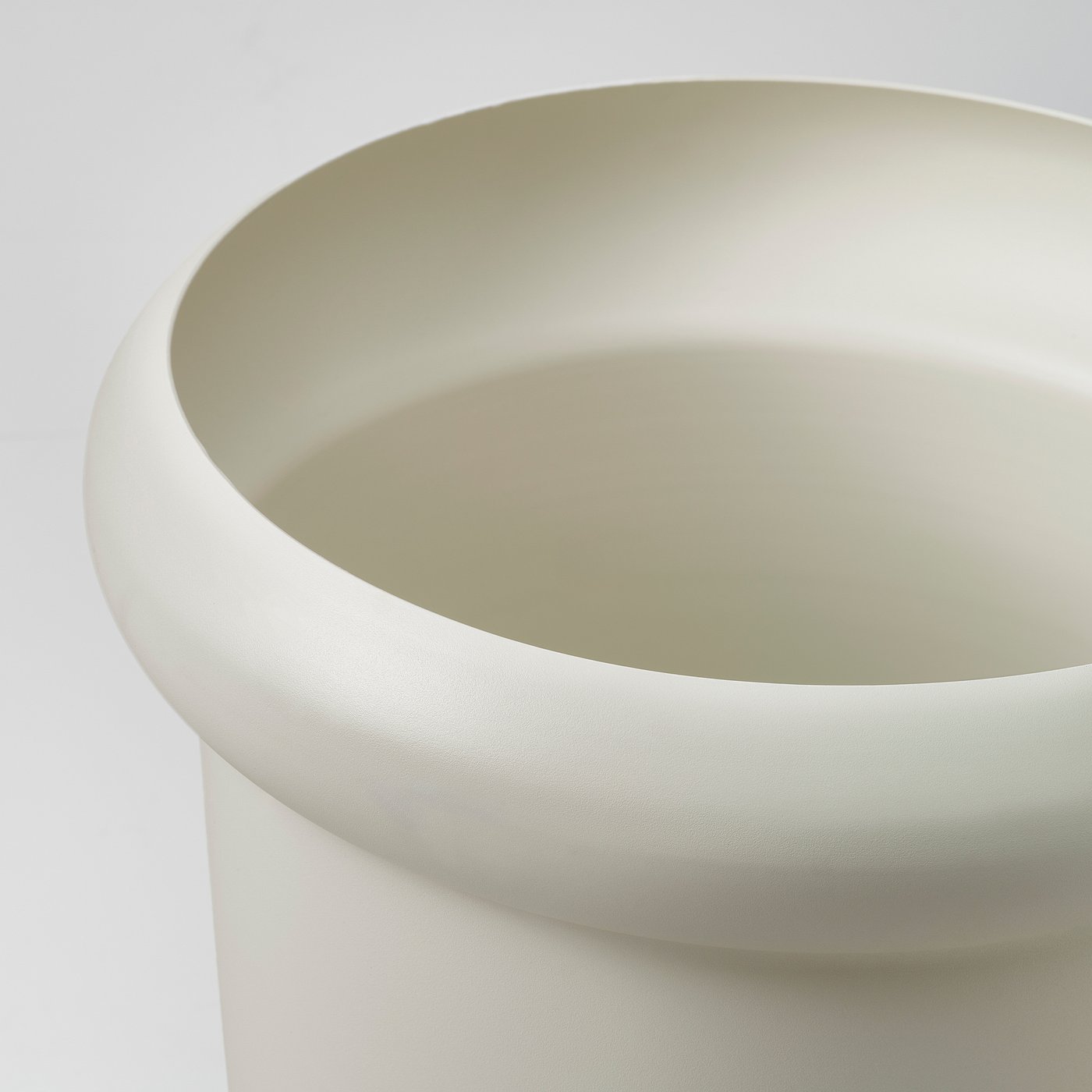 MÅBÄRSBUSKE plant pot, outdoor/off-white, 32 cm