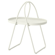 MÅBÄRSSKÄR coffee table, outdoor indoor/white, 61x41 cm
