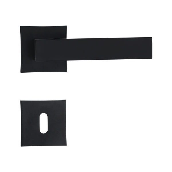 ABBY HANDLE WITH ROSETTE AND NOZZLE