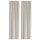 MÄSTERROT curtains, 1 pair, beige/white dot pattern/with heading tape, 145x300 cm