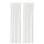 MÄSTERROT curtains, 1 pair, white white/grid with heading tape, 145x300 cm