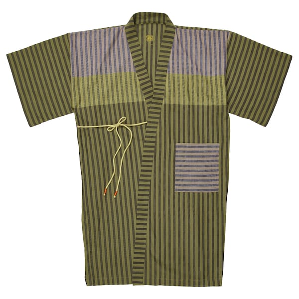 MÄVINN - Bathrobe, striped patterned