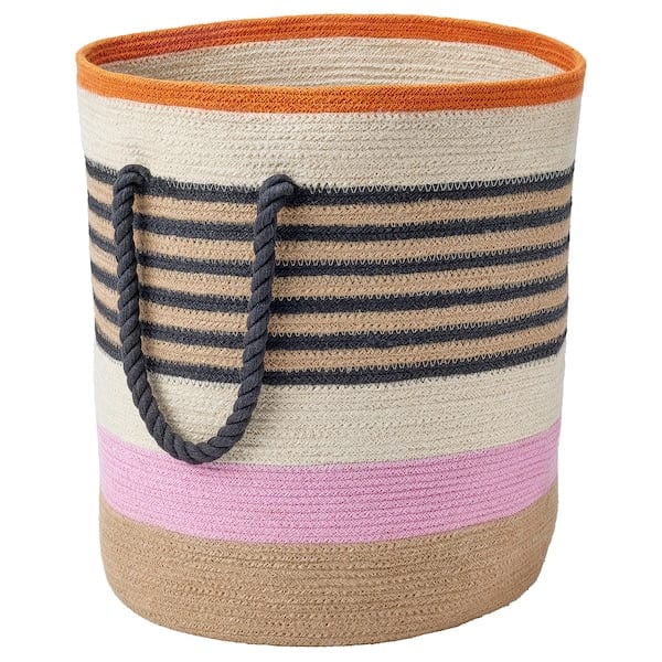 Ikea MÄVINN - Storage basket, striped multicolour