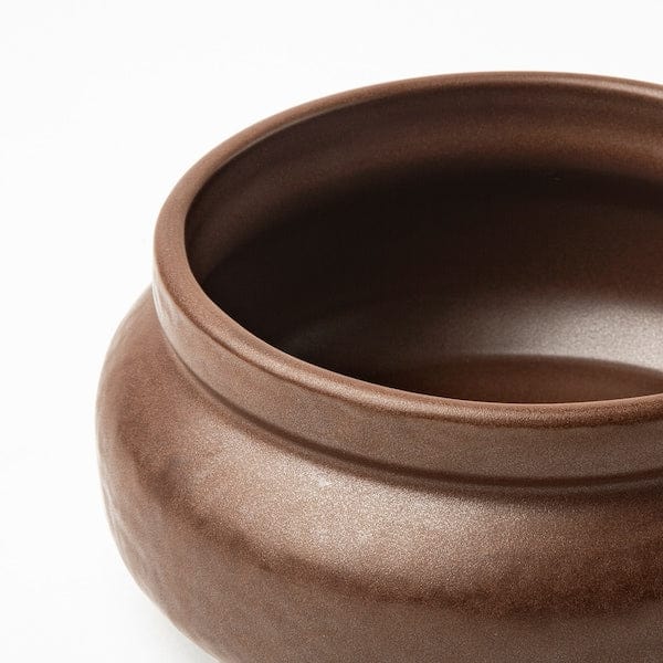 Ikea MÄVINN - Bowl, brown/ceramic,16 cm