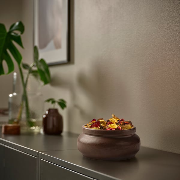 MÄVINN - MÄVINN Bowl, brown/ceramic, 16 cm