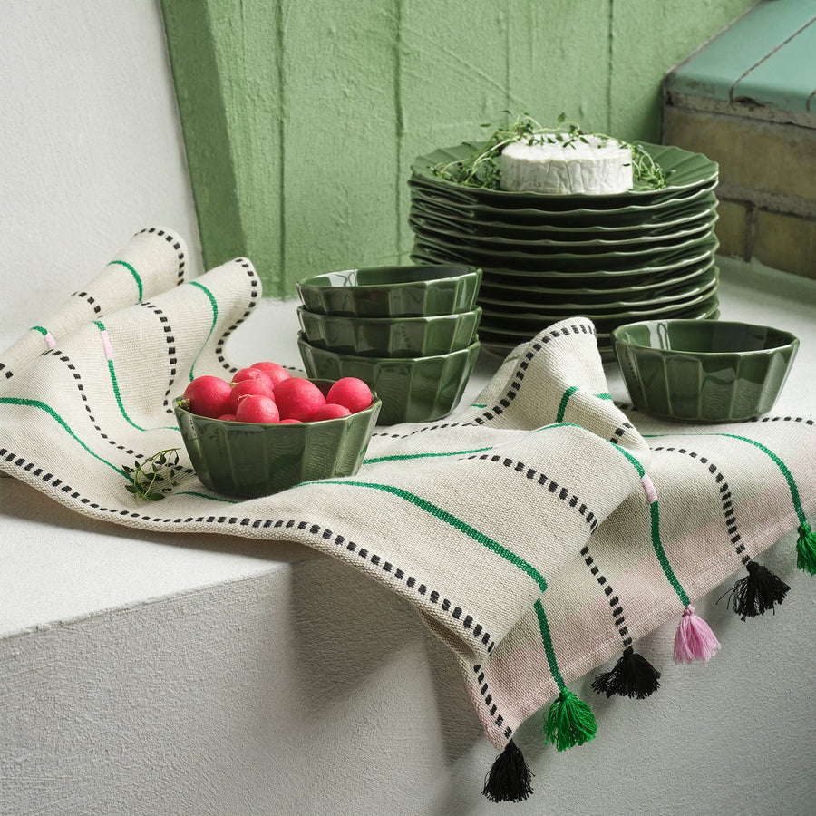 MÄVINN bowl, green, 14 cm