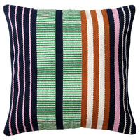MÄVINN cushion cover, multicolour/stripe pattern, 50x50 cm